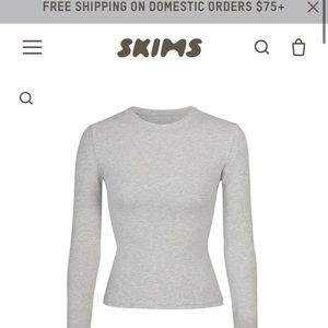 SkKIMS Grey Long Sleeve